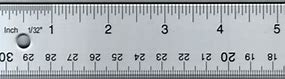 Image result for 1 32 Inch On Ruler