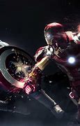 Image result for Iron Man Captain America Face Off