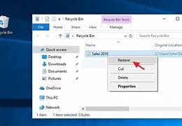 Image result for Where to Find Deleted Files Windows 1.0