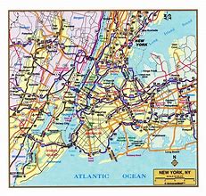 Image result for New York in Map