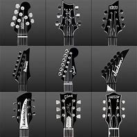 Image result for Electric Guitar Headstock Shapes