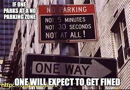 Image result for No-Parking Cosin Spatial Relativity Meme