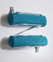 Image result for Chrome Towel Holder Wall Mounted