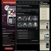 Image result for Phone Website Template