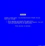 Image result for Computer Blue Screen of Death