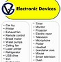 Image result for Five Electronic Devices