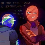 Image result for Planets Humans Anime