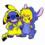 Image result for Stitch Toothless and Pikachu than IE Pack