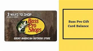 Image result for Back of a Bass Pro Gift Card