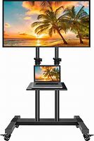 Image result for 75 Inch TV Stand with Wheels