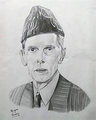 Image result for Quaid E Azam Drawing