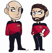 Image result for Picard Riker Hit Asteroid
