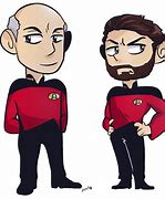 Image result for Captain Riker Picard