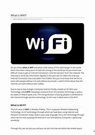 Image result for Definition Du Wi-Fi