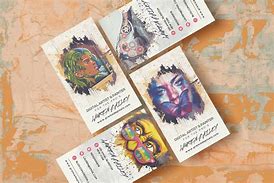 Image result for Artistic Business Cards