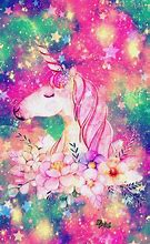 Image result for Unicorn with Pink Background