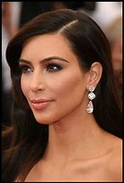 Image result for Kim Kardashian Diamond Earring