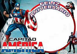 Image result for Capitao America Para Aniversario