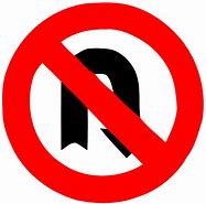 Image result for U-turn Permitted PNG
