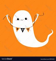 Image result for Ghost Holding Bunting Boo