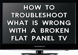 Image result for Signs of Flat Screen TV Going Bad