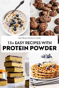 Image result for Protein Powder Recipes