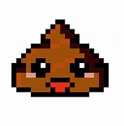 Image result for Poop Emoji Pixel Art