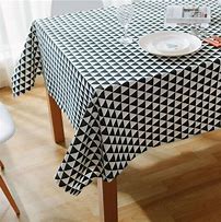 Image result for Triangle Tablecloth