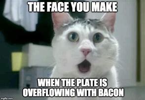 Image result for Bacon Kitteh Meme