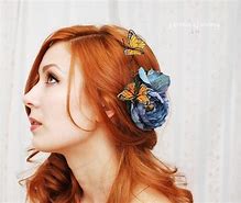 Image result for butterflies hair clip