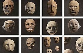 Image result for 9000 Year Old Israeli Mask