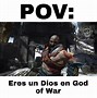 Image result for Kratos Meme