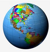 Image result for World Globe North America