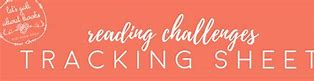 Image result for Book Reading Challenge Tracker