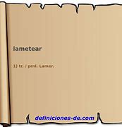 Image result for lametear