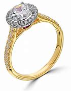 Image result for 1 Carat Diamond Ring Yellow Gold