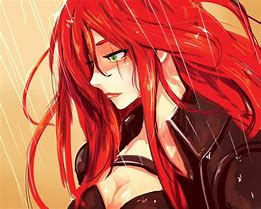 Image result for Anime Girl with Curly Red Hair