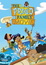 Image result for Disney Channel the Proud Family Movie DVD