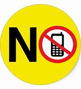 Image result for No Cell Phone Graphic