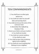 Image result for 10 Commandments iPhone Template