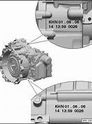 Image result for VW Transmission Identification Numbers