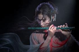 Image result for Girl Playing Flute Decor