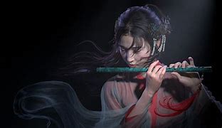 Image result for A Girl Playing Talpatar Flute