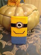 Image result for Free Crochet Minion Phone Case