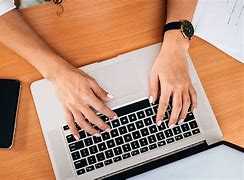 Image result for Laptop On Desk with Single Hand