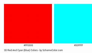Image result for Cyan Blue and Red