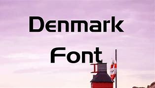 Image result for Denmark Italic Font