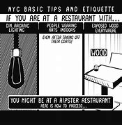 Image result for Hipster Burger Restaurant Meme