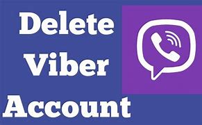 Image result for How to Delete Viber Account