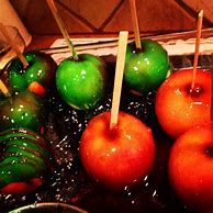 Image result for Red White and Blue Candy Apples